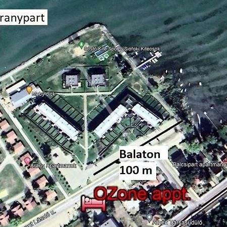 Ozone Apartman Siofok Bagian luar foto